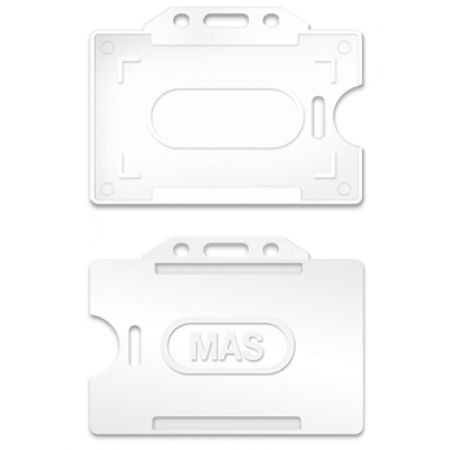 Suport carduri orizontal, 86x54 mm MAS, 100 buc/ set