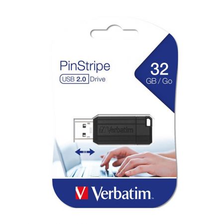 Stick USB 32GB VERBATIM Store'n' Go Pinstripe 2.0