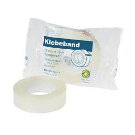 Banda adeziva 15mm x 33m, transparenta, OFFICE POINT