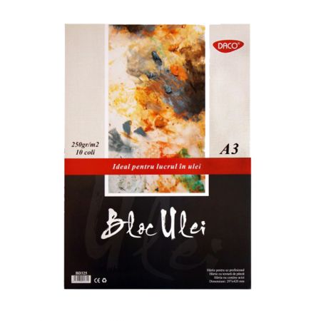 Bloc desen ulei A3 DACO