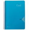 Caiet cu spirala A5, 96 file, coperta plastic, KESKIN COLOR Cool