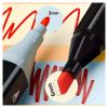 Carioci cu 2 capete Touch, 48 buc/set