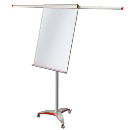 Flipchart mobil Mobilechart Pro RED, 2x3