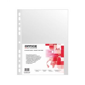 File protectie cristal, 50 microni, 100 buc/set, OFFICE PRODUCTS