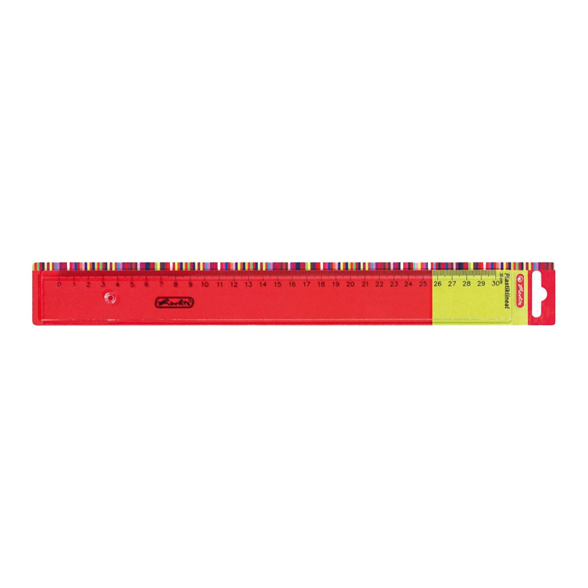 Stock Bureau - HERLITZ Règle plate Transparente 30 cm Stock Bureau - HERLITZ Règle plate Transparente 30 cm