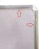 Panou stradal SP-A1 cu 2 fete, 58x82.5 cm