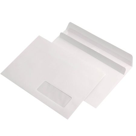 Plic A5 alb autoadeziv fereastra dreapta