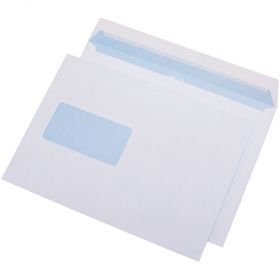 Plic C5 alb siliconic fereastra stanga, 500 buc./cutie GPV