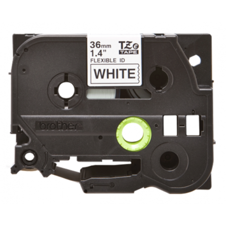 BANDA FLEXIBILA BLACK ON WHITE TZEFX261 ORIGINAL BROTHER P-TOUCH 36MM