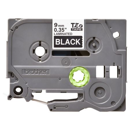 BANDA LAMINATA WHITE ON BLACK TZE325 ORIGINAL BROTHER P-TOUCH 9MM