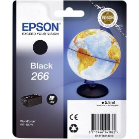 CARTUS BLACK NR.266 C13T26614010 5,8ML ORIGINAL EPSON WORKFORCE WF-100W