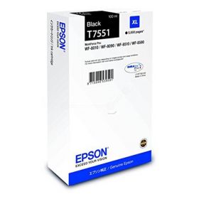 CARTUS BLACK SIZE XL C13T755140 5K ORIGINAL EPSON WORKFORCE PRO WF-8010DW