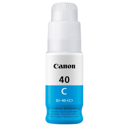 CARTUS CYAN GI-40C, 3400C001AA, 7,7K ORIGINAL CANON PIXMA G5040