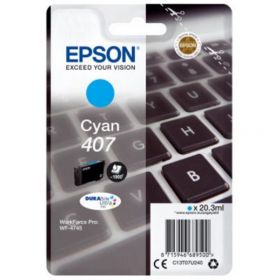 CARTUS CYAN XL C13T07U240 38,1ML ORIGINAL EPSON WORKFORCE PRO WF-4745