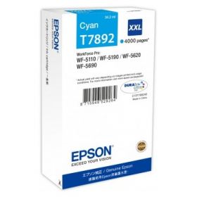 CARTUS CYAN XXL C13T789240 ORIGINAL EPSON WORKFORCE PRO WF-5620DWF