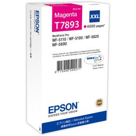 CARTUS MAGENTA XXL C13T789340 ORIGINAL EPSON WORKFORCE PRO WF-5620DWF