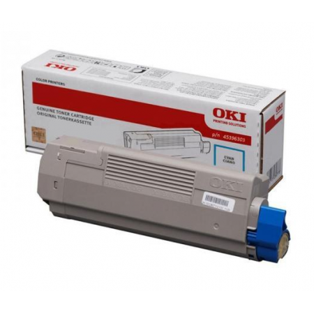 CARTUS TONER CYAN 45396303 6K ORIGINAL OKI MC 770