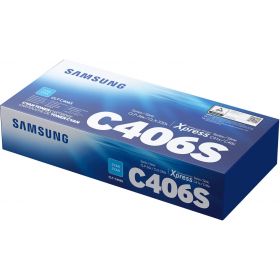 CARTUS TONER CYAN CLT-C406S 1K ORIGINAL SAMSUNG CLP-360