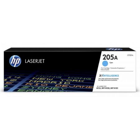 CARTUS TONER CYAN NR.205A CF531A 0,9K ORIGINAL HP LASERJET PRO M180N