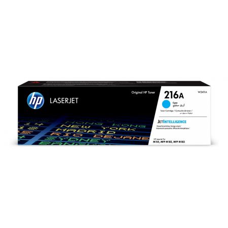 CARTUS TONER CYAN NR.216A W2411A 0,85K ORIGINAL HP LASERJET PRO 