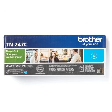 CARTUS TONER CYAN TN247C 2,3K ORIGINAL BROTHER HL-L3210CW