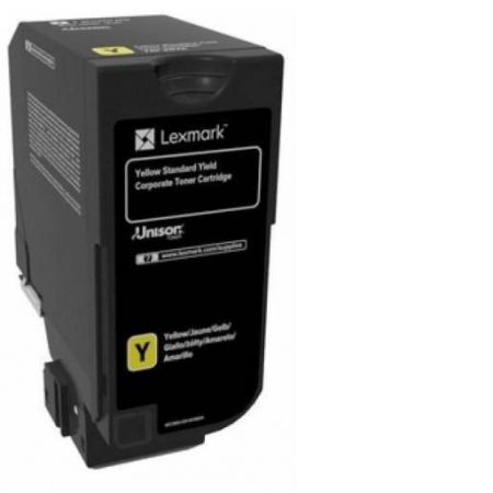 CARTUS TONER ORIGINAL LEXMARK YELLOW 74C2SYE 7K