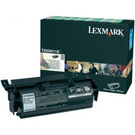 CARTUS TONER RETURN HC T650H11E 25K ORIGINAL LEXMARK T650