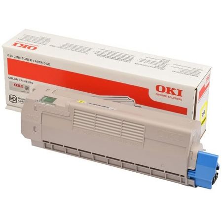 CARTUS TONER YELLOW 46507505 6K ORIGINAL OKI C612