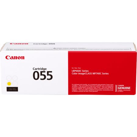 CARTUS TONER YELLOW CRG055Y 2.1K ORIGINAL CANON MF746CX