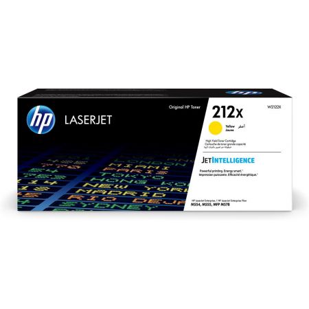 CARTUS TONER YELLOW NR.212X W2122X 10K ORIGINAL HP LASERJET ENTE