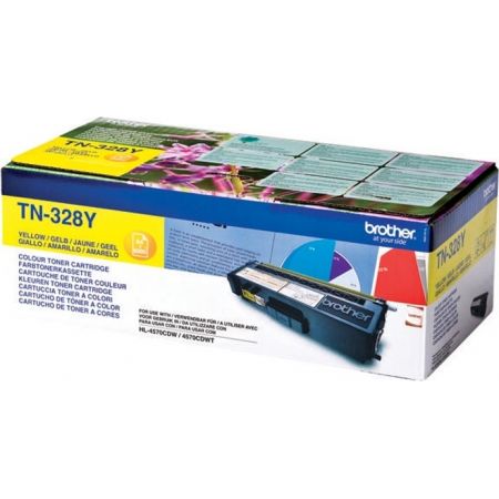 CARTUS TONER YELLOW TN328Y 6K ORIGINAL BROTHER HL-4570CDW
