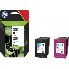 COMBO PACK NR.301 BK+COL N9J72AE ORIGINAL HP DESKJET 2050