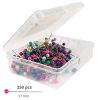 Ace cu gamalie colorata, 250 buc/set, D.RECT