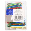 Agrafe birou colorate, 26mm, 100 buc/cutie, ALCO