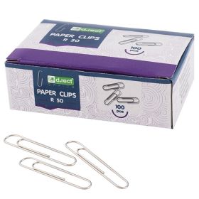 Agrafe birou, 50 mm, 100 buc/cutie D.RECT