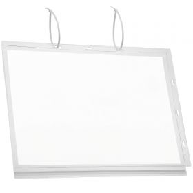 Buzunar afisaj A3, impermeabil, prindere cu soricei, DURABLE, 5 buc/set