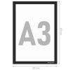 Buzunar autoadeziv magnetic A3, ACCENTA