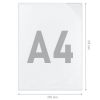 Buzunar magnetic cu deschidere in L, A4, ACCENTA