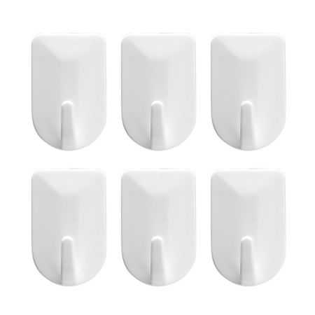Carlige adezive 1 kg, DELI, 6 buc/set