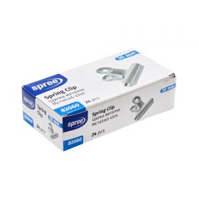 Clips cu arc 30 mm, 24 buc/cutie, SPREE
