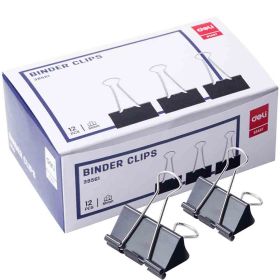 Clips 51 mm, 12 buc/cutie, DELI