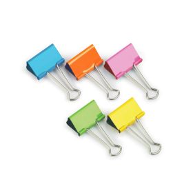 Clips color 19 mm, 10 buc/cutie, RAPESCO