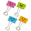 Clips color 25 mm, 48 buc/cutie D.RECT Smile