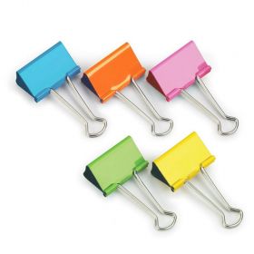 Clips color 32 mm, 10 buc/cutie, RAPESCO