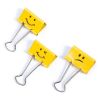 Clips color 32 mm, 20 buc/cutie, RAPESCO Emoji's
