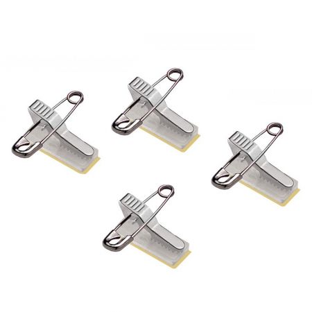 Clipsuri ecusoane, adezive, 100 buc/set