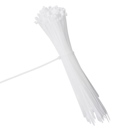 Coliere plastic pentru cabluri, 4 mm, DELI, 100 buc/set