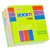 Cub notite autoadezive 51x51 mm, 250 file color, STICK'N