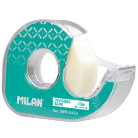 Dispenser cu banda adeziva invibila 19mm x 33m MILAN Refillable 10420