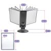 Display birou rotativ cu 10 buzunare A4, AIDATA 2 Motion